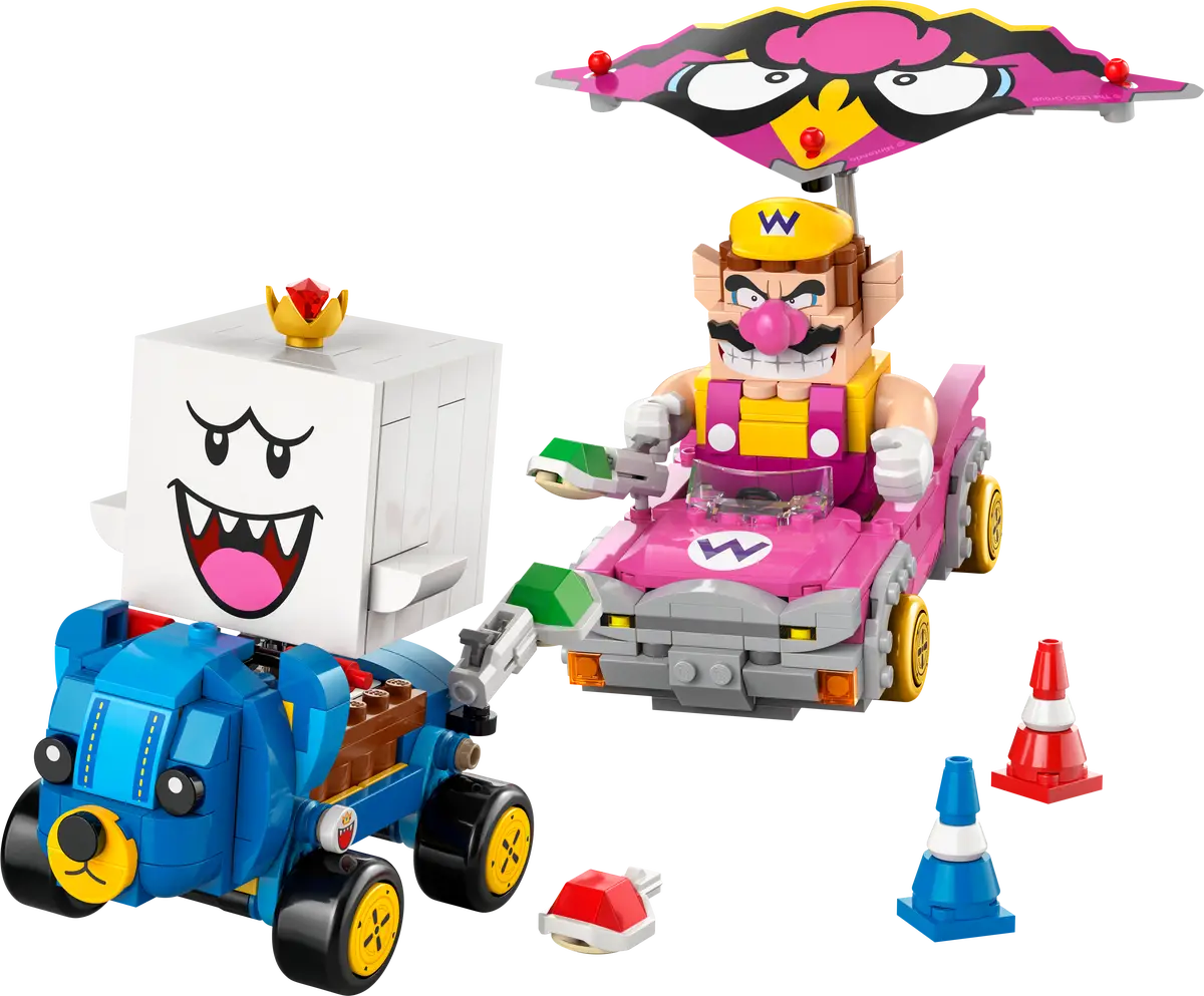 Lego SuperMario Mario Kart  Wario & King Boo (72038)