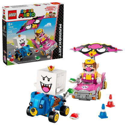 Lego SuperMario Mario Kart  Wario & King Boo (72038)