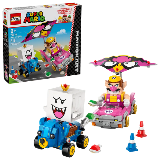 Lego SuperMario Mario Kart  Wario & King Boo (72038)