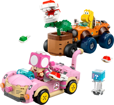 Lego Mario Kart  Piranha Plant Power-Up Pursuit