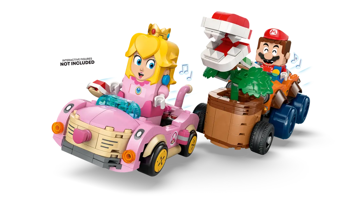 Lego Mario Kart  Piranha Plant Power-Up Pursuit