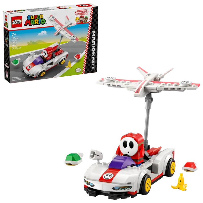 LEGO Super Mario Mario Kart – Shy Guy & P-Wing (72045)