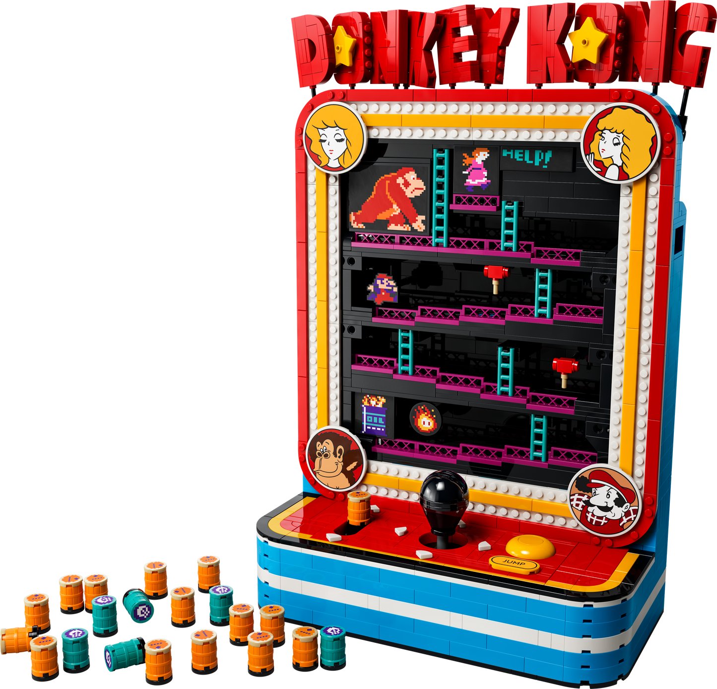 LEGO Donkey Kong™ Arcade Retro Gaming Collector's Set 72051