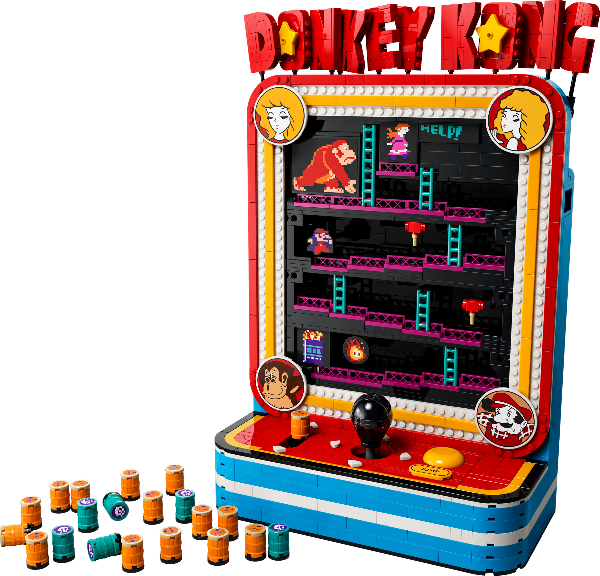 LEGO Donkey Kong™ Arcade Retro Gaming Collector's Set 72051