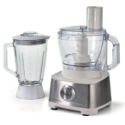 RoboMax METAL - Food Processor W/Blender&Citrus 3.5L, 2100W