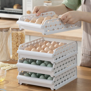 Single Layer, 20 Grid Anti-collision Egg Drawer, 1 Pc