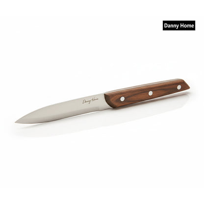 Danny Home Stainless Steel Utility Knife Walnut Wood 24.3cm