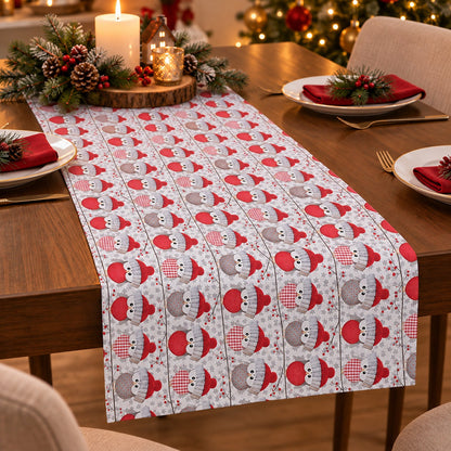 Cucina & Tavola Christmas Gnome Table Runner & Placemat Roll – 360 × 40 cm