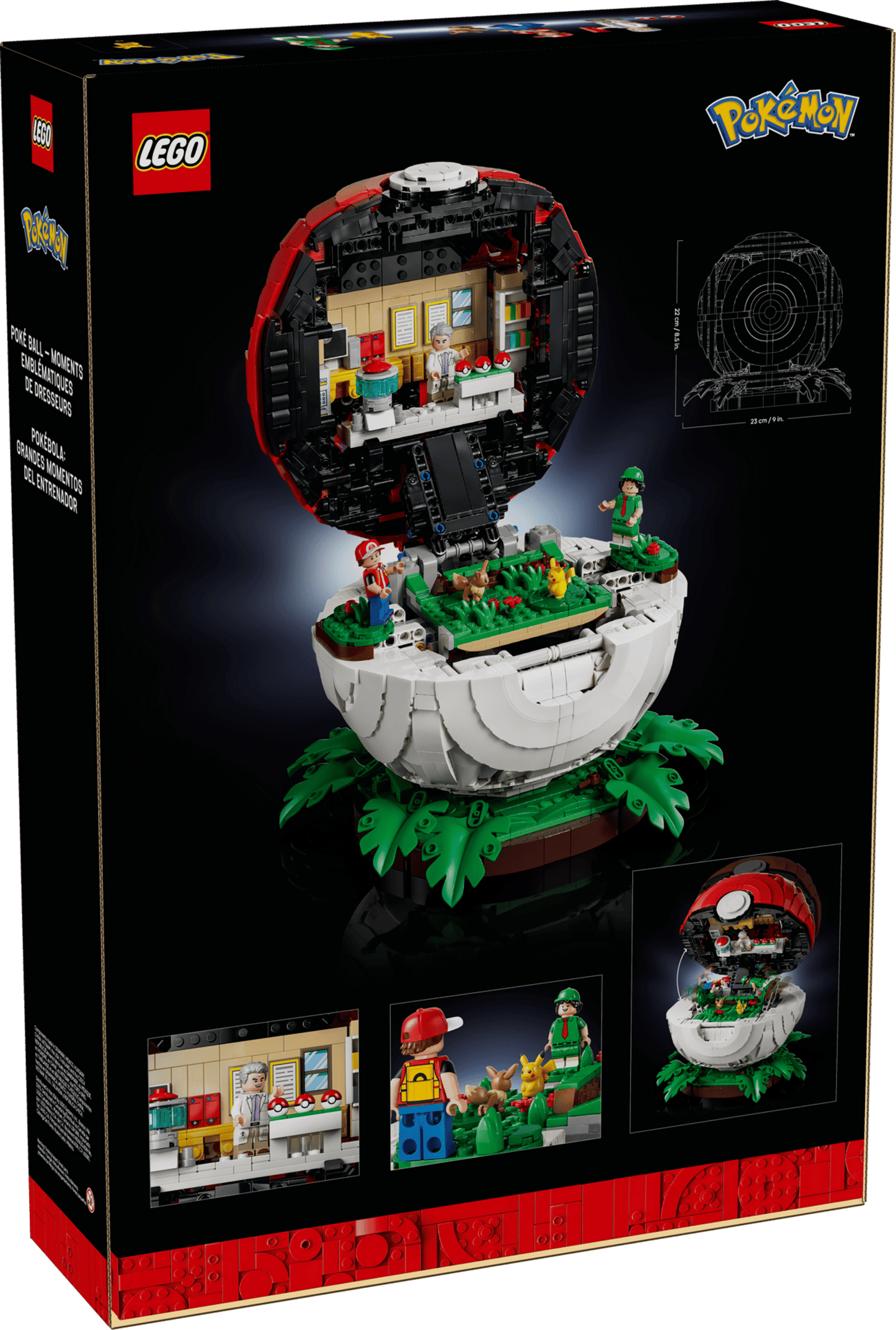 LEGO Pokémon - Iconic Trainer Moments Poké Ball - 72154 {Preorder for OCTOBER}