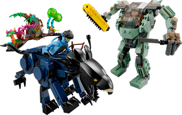 Lego Neytiri & Thanator vs. AMP Suit Quaritch (75571)