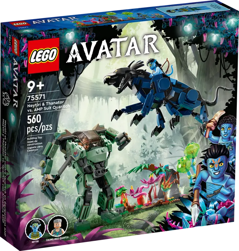 Lego Neytiri & Thanator vs. AMP Suit Quaritch (75571)