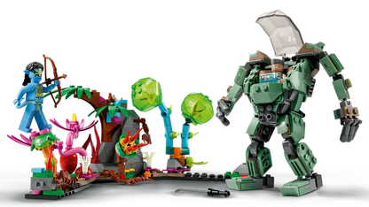 Lego Neytiri & Thanator vs. AMP Suit Quaritch (75571)