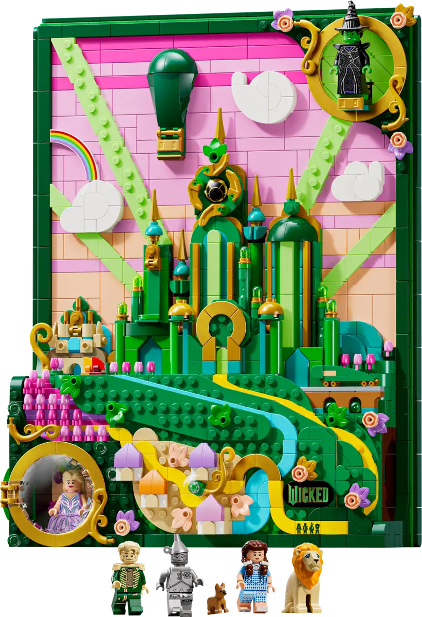 Lego Emerald City Wall Art (75685)