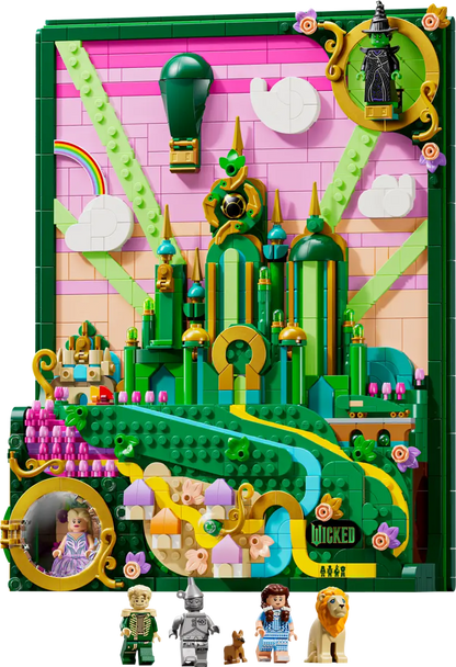 Lego Emerald City Wall Art (75685)