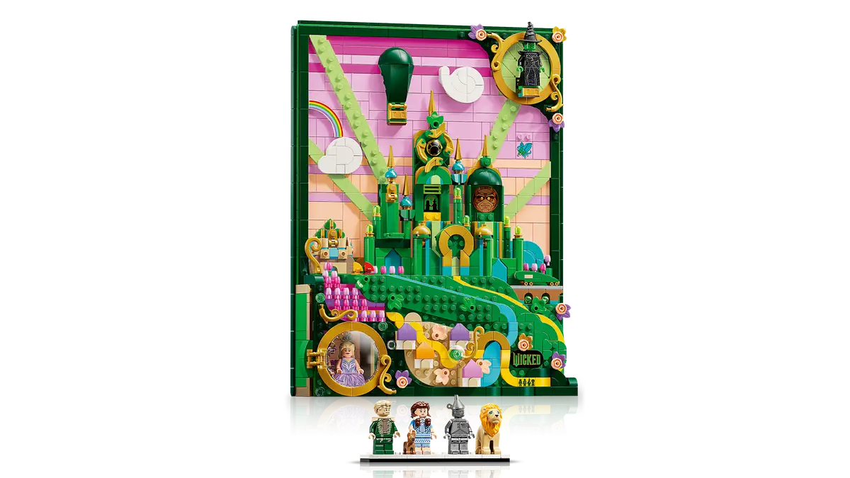 Lego Emerald City Wall Art (75685)
