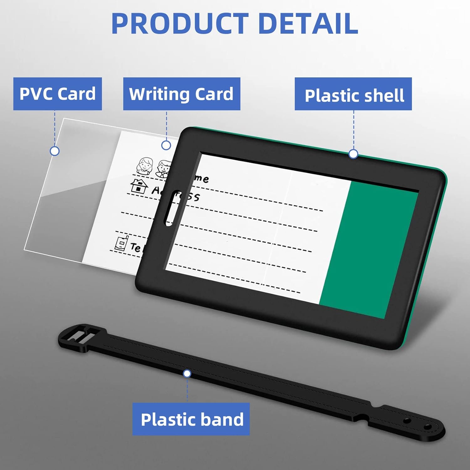 Silicone Travel Luggage Tags