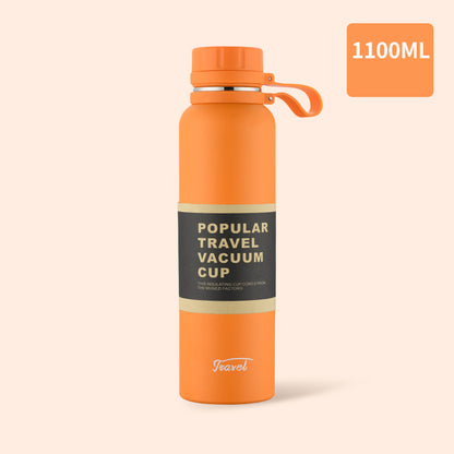1100-ml Portable Stainless Steel Insulation Pot Spray Plastic with Handle