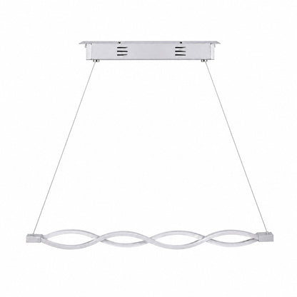 Modern Wave LED Pendant Light
