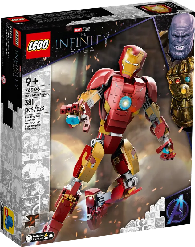 Lego Iron Man Figure (76206)