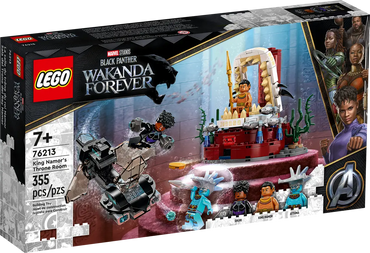 Lego Black Panther Wakanda Forever King Namor's Throne Room (76213)