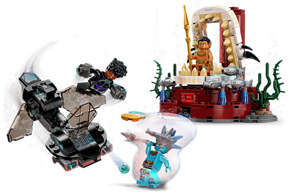 Lego Black Panther Wakanda Forever King Namor's Throne Room (76213)