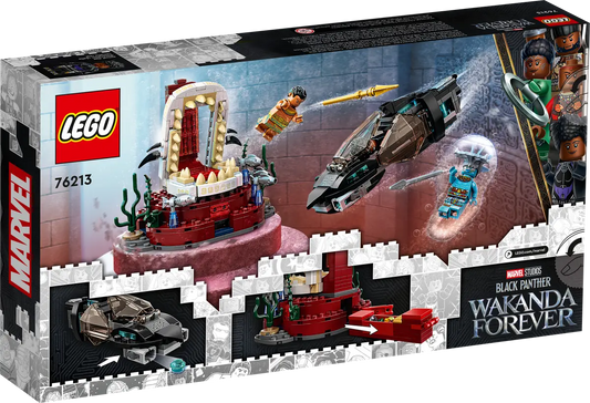 Lego Black Panther Wakanda Forever King Namor's Throne Room (76213)