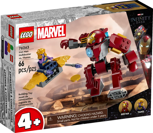 Lego Marvel The Infinity Saga Iron Man Hulkbuster Vs.Thanos (76263)