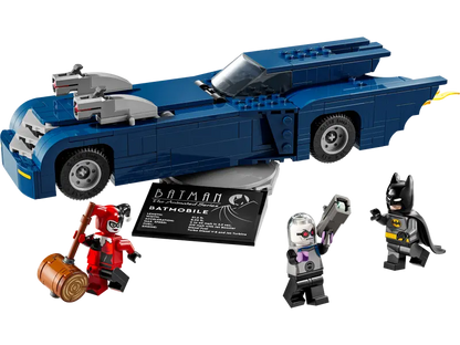 Lego Batman with the Batmobilevs. Harley Quinn and Mr. Freeze (76274)