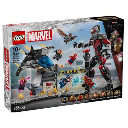 Lego Marvel Captain America Civil War Action Battle