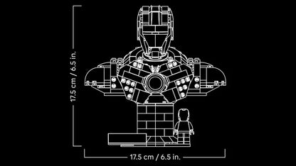 Lego Iron Man MK4 Bust (76327)