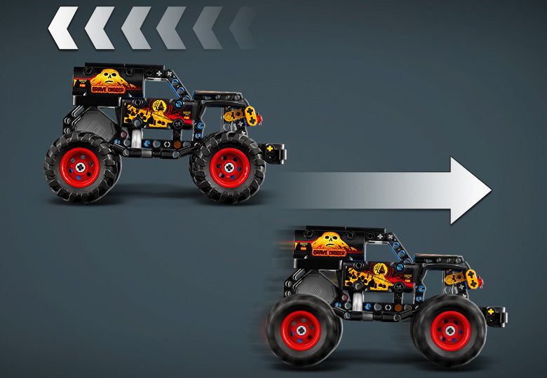 Monster Jam™ Grave Digger™ Fire and Ice