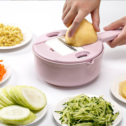 Vegetable Slicer with 6 Different Blades
