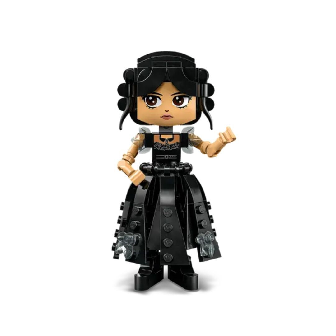 Lego Wednesday Addams Figure