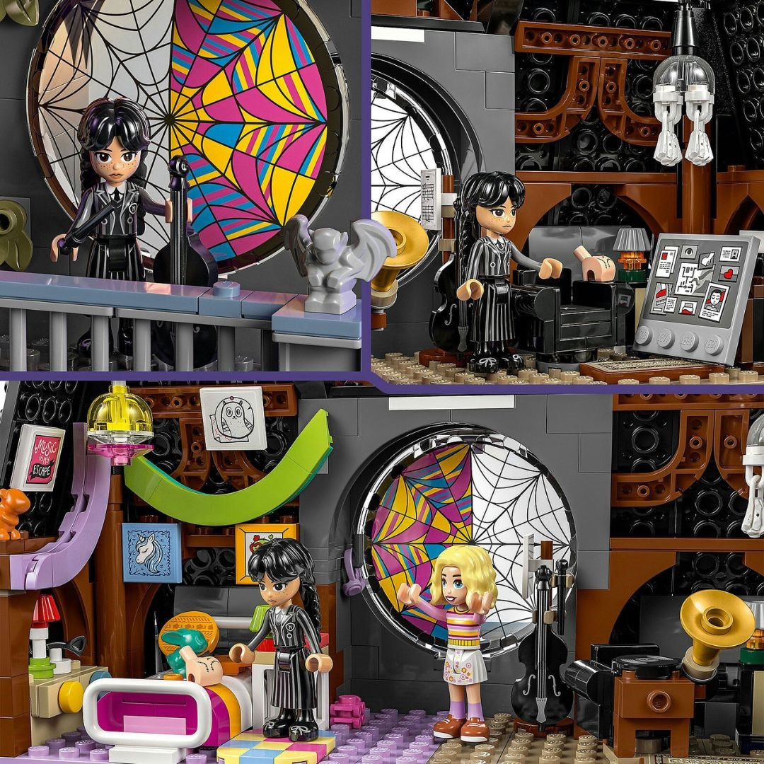 Lego Wednesday & Enid’s Dorm Room