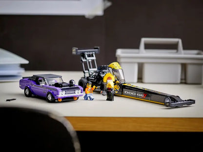 Lego Mopar Dodge//SRT Top Fuel Dragster and 1970 Dodge Challenger T/A (76904)