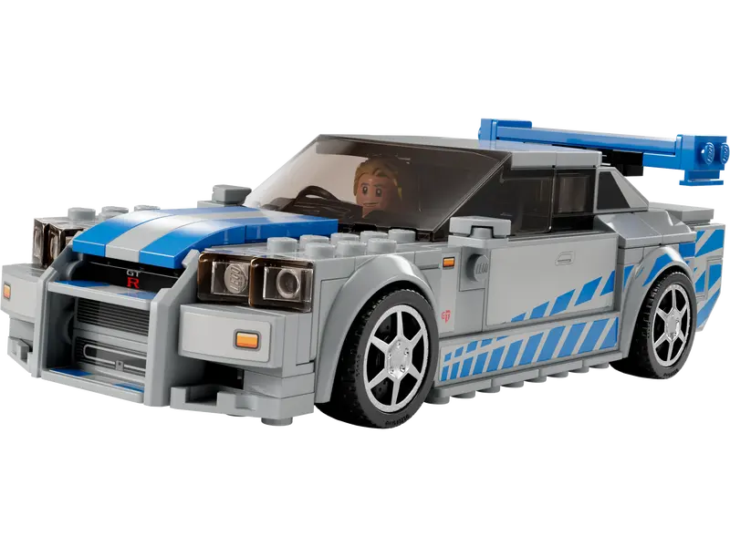 Lego 2 Fast 2 Furious Nissan Skyline GT-R (R34)