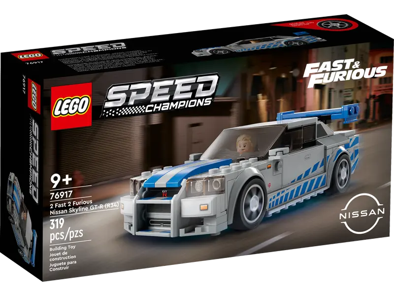 Lego 2 Fast 2 Furious Nissan Skyline GT-R (R34)