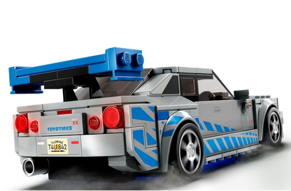 Lego 2 Fast 2 Furious Nissan Skyline GT-R (R34)