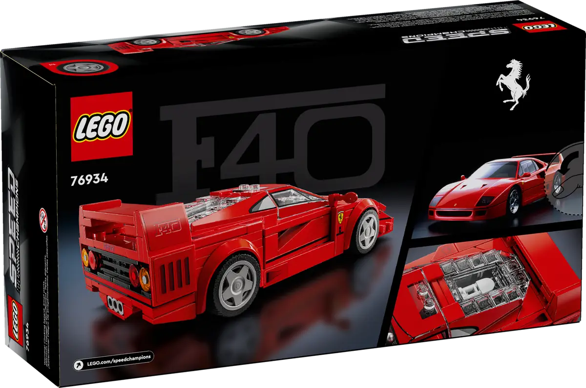 Lego Ferrari F40 Supercar (76934)