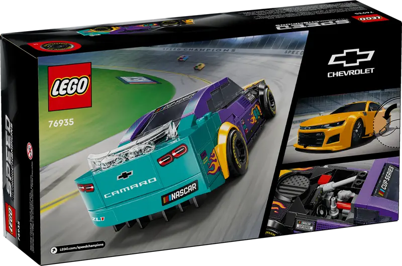 Lego NASCAR Next Gen Chevrolet Camaro ZL1 (76935)