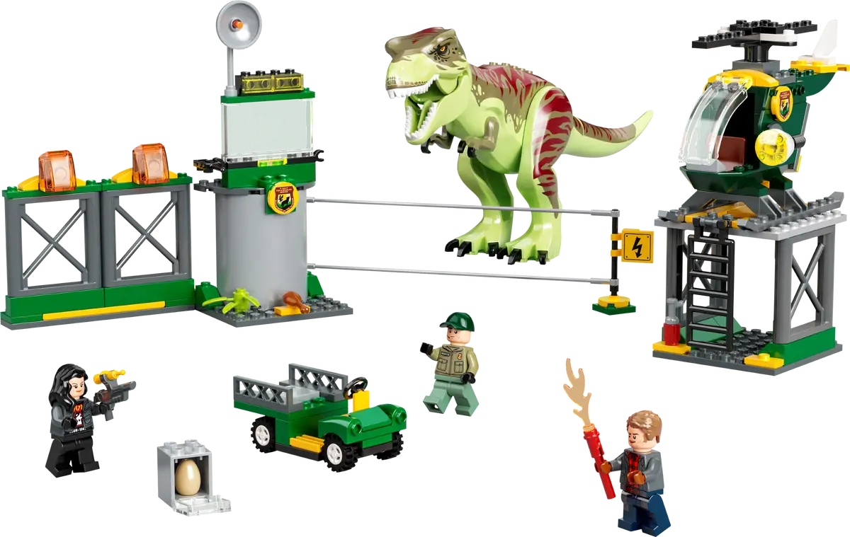 Lego T. rex Dinosaur Breakout (76944)