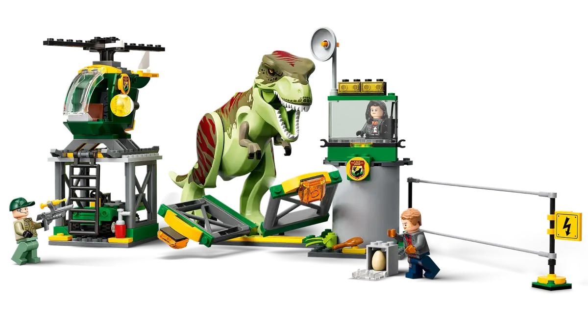 Lego T. rex Dinosaur Breakout (76944)