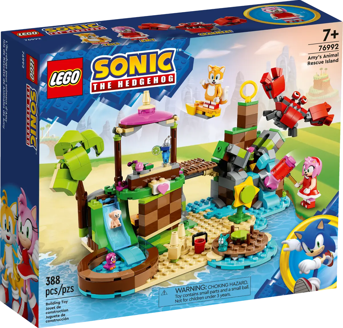 Lego Sonic The Hedgehog Army's Animal Rescue Island (76992)