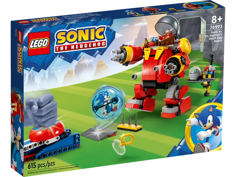 lego Sonic vs. Dr. Eggman's Death Egg Robot (76993)