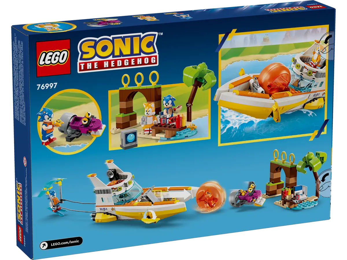 Lego Sonic The Hedgehog Tails Adventure Boat (76997)