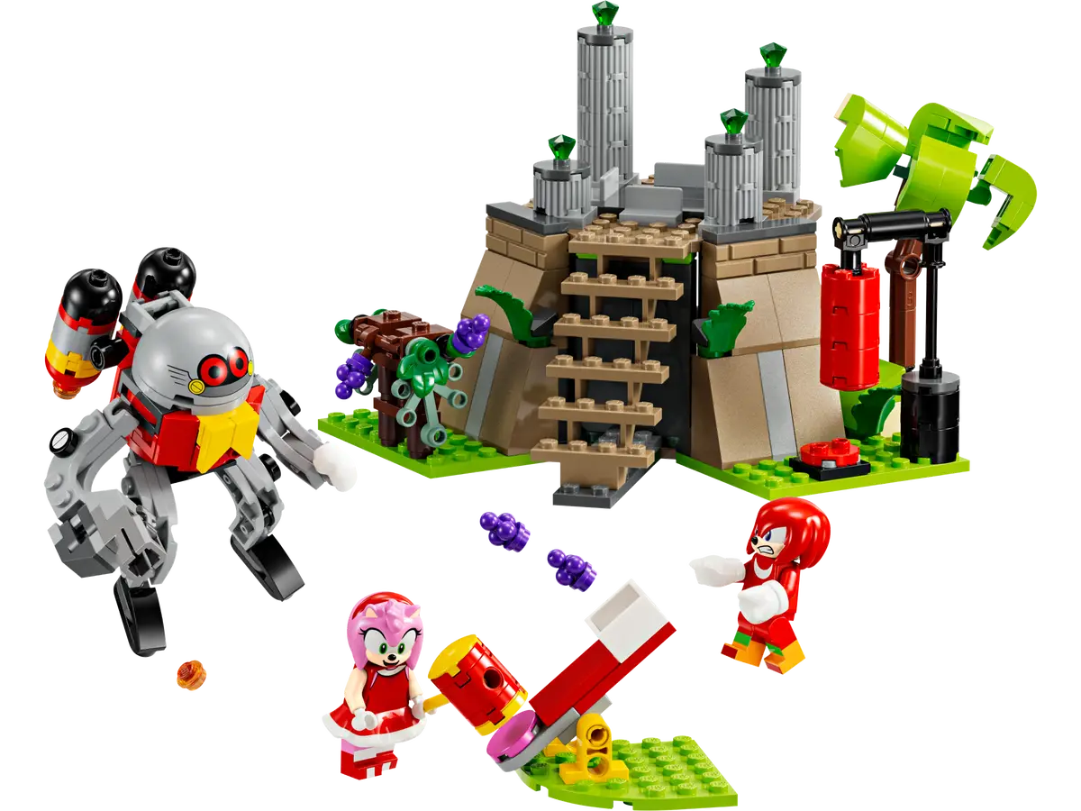 Lego Sonic Knuckles and The Master Emerald Shrine 76998