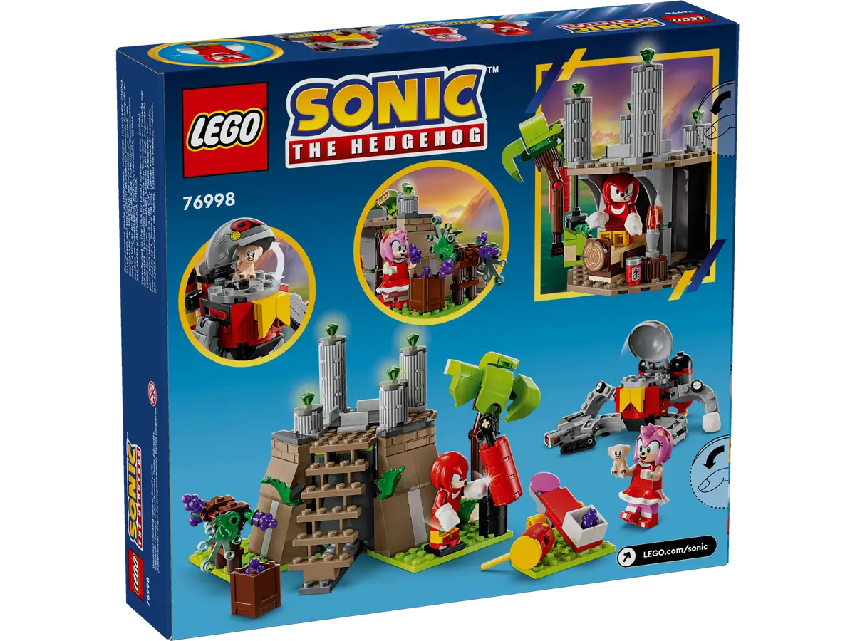 Lego Sonic Knuckles and The Master Emerald Shrine 76998