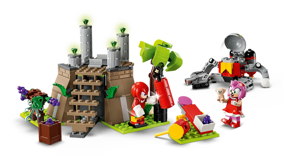 Lego Sonic Knuckles and The Master Emerald Shrine 76998