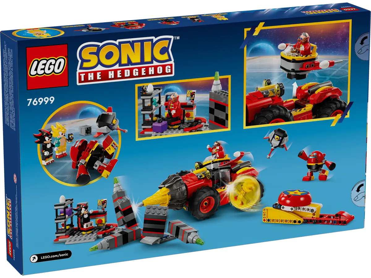 Lego Sonic the Hedgehog Super Sonic vs.Egg Drillster (76999)