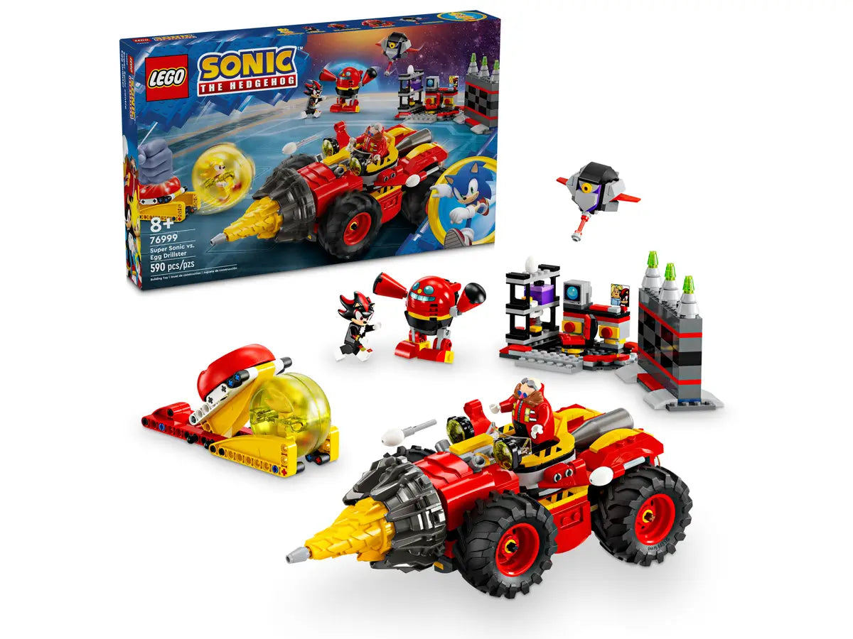 Lego Sonic the Hedgehog Super Sonic vs.Egg Drillster (76999)